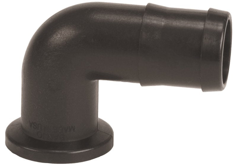 Flange x 90° Hose Barb-9901-M300BRB90