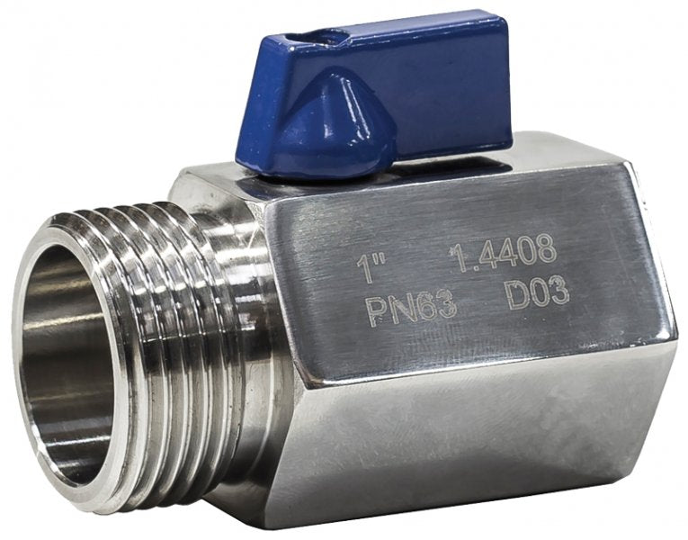 Mini Ball Valve - AISI 316-MFRBV12