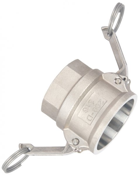 Snaplock Type D Cam Lever Coupler - AISI316-D300-SS