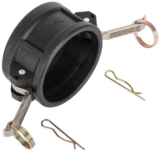 Snaplock Type DC Cam Lever Cap - Polypropylene-DC300-P