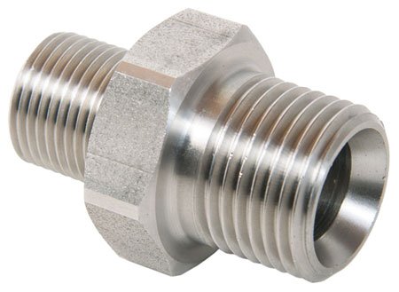 Stainless Steel BSP Nipple - 600 Bar-13.5061.51