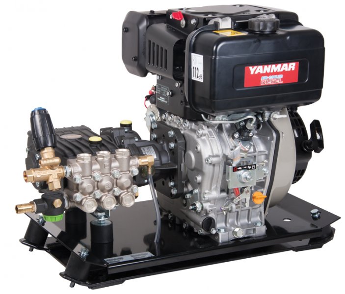 Yanmar/Interpump Diesel Engine Pump Unit-E100-1043